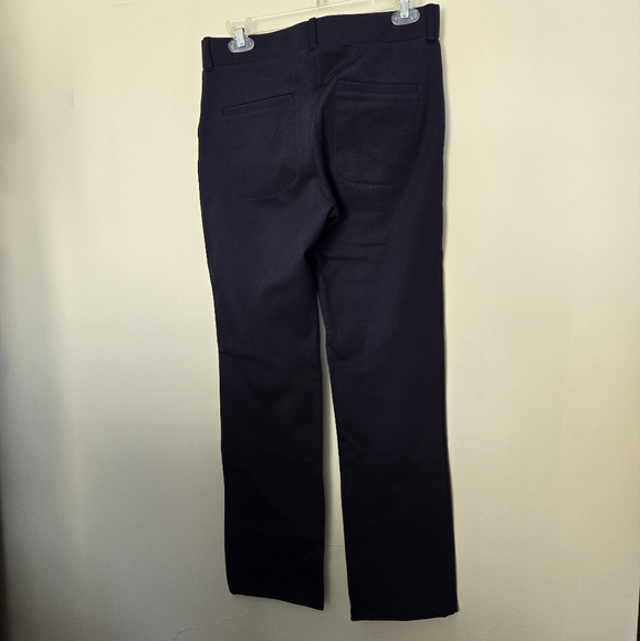 Betabrand Straight Leg Dress Pant Yoga Pants Navy Size Medium - Picture 5 of 9